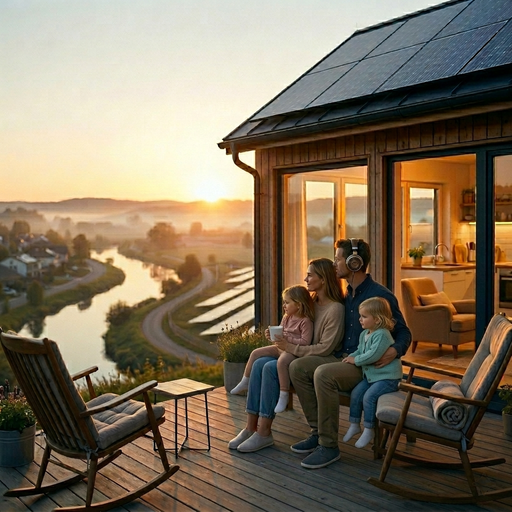 Famiglia Enermi Casa Smart Rinnovabile